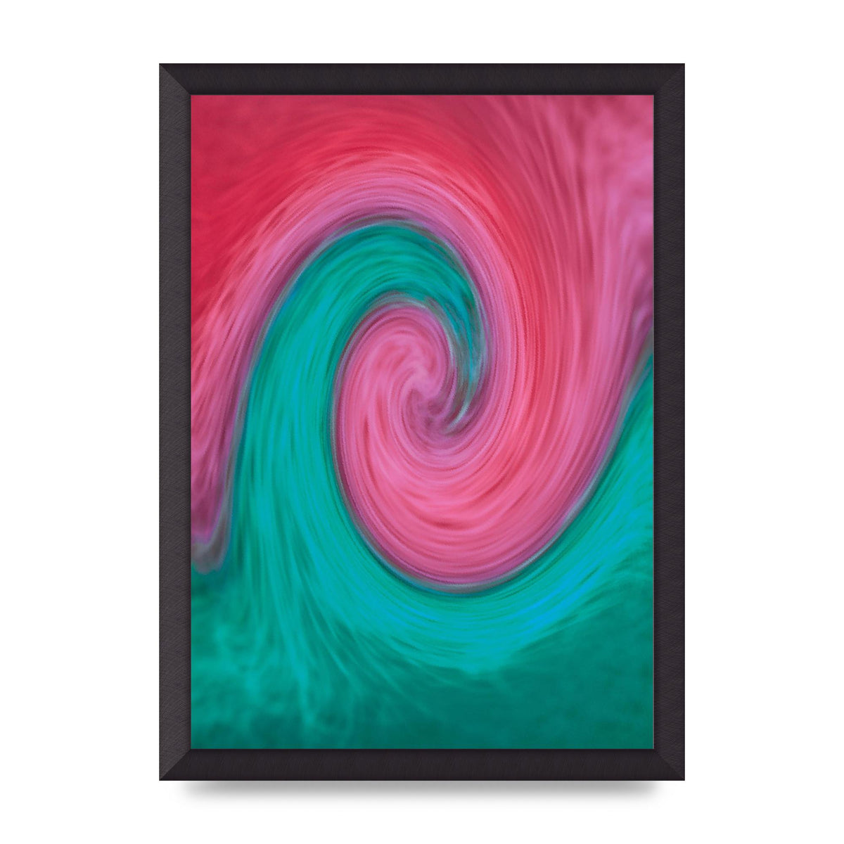 Swirl Printed Poster - A3 framed