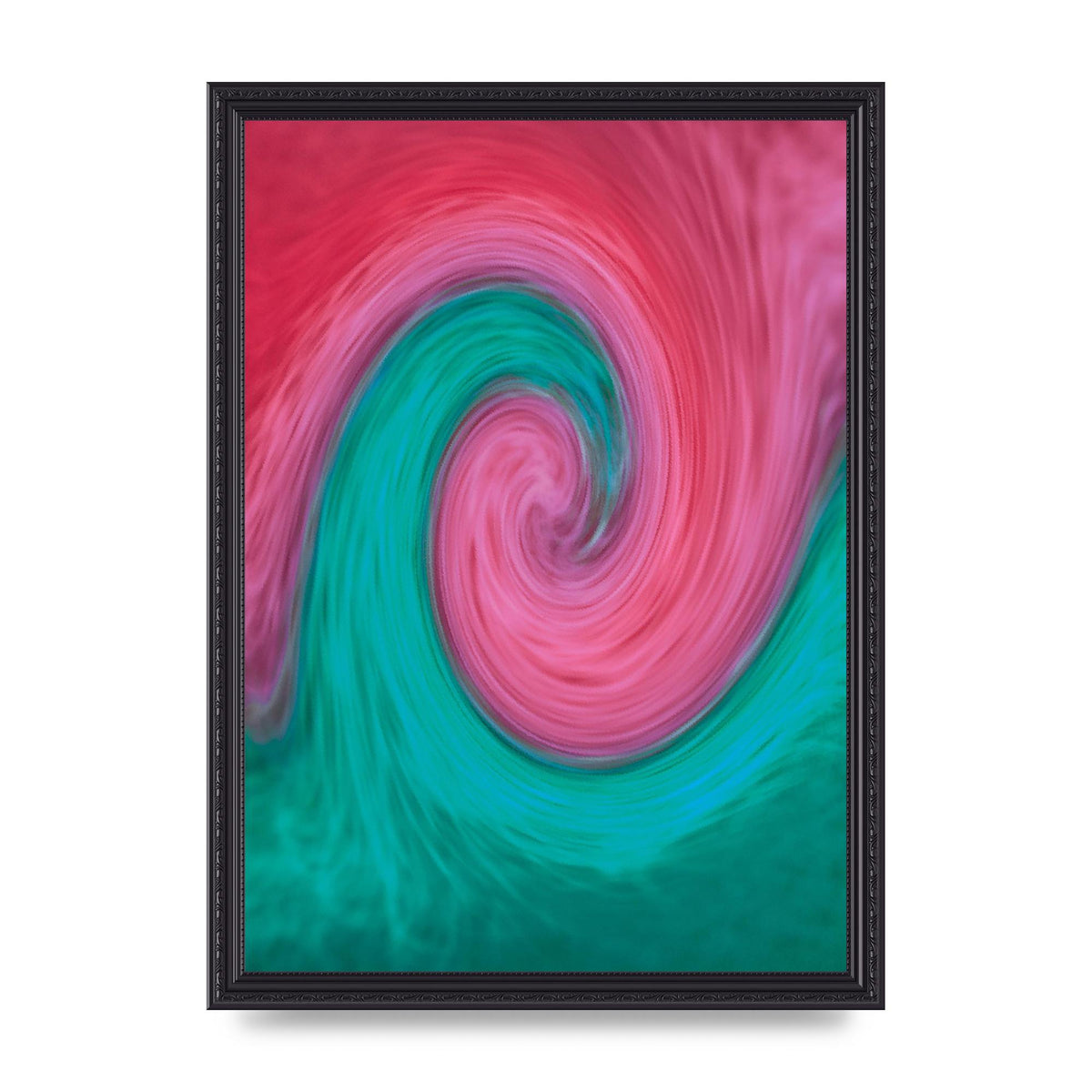 Swirl Printed Poster - A3 framed