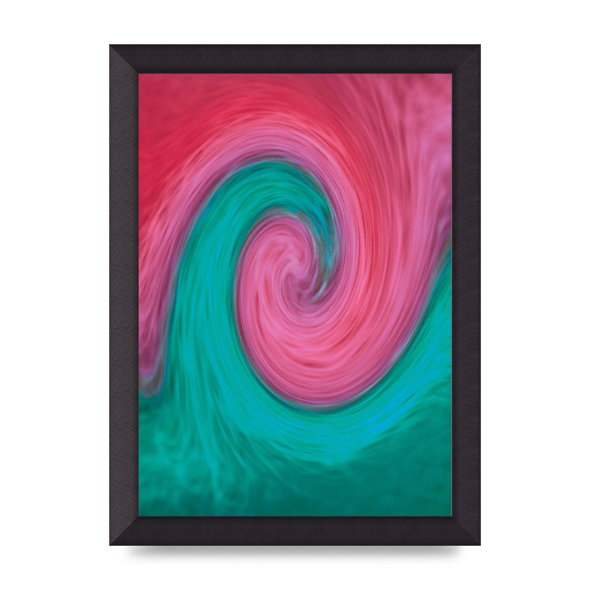Swirl Printed Poster - A4 framed