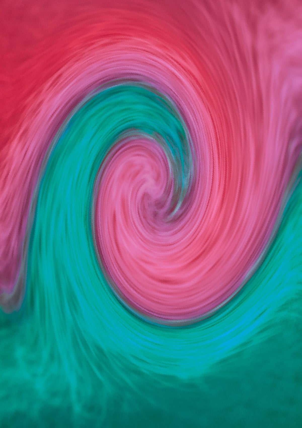 Swirl Printed Poster - detail