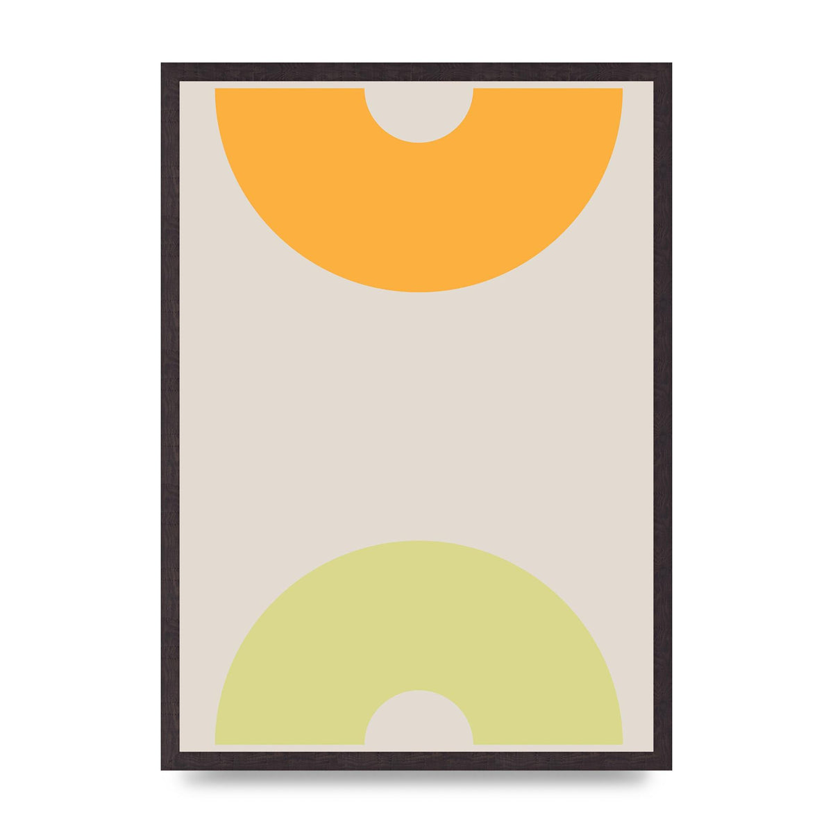 Graphic Arch Yellow Two Art For The Home - A2 framed