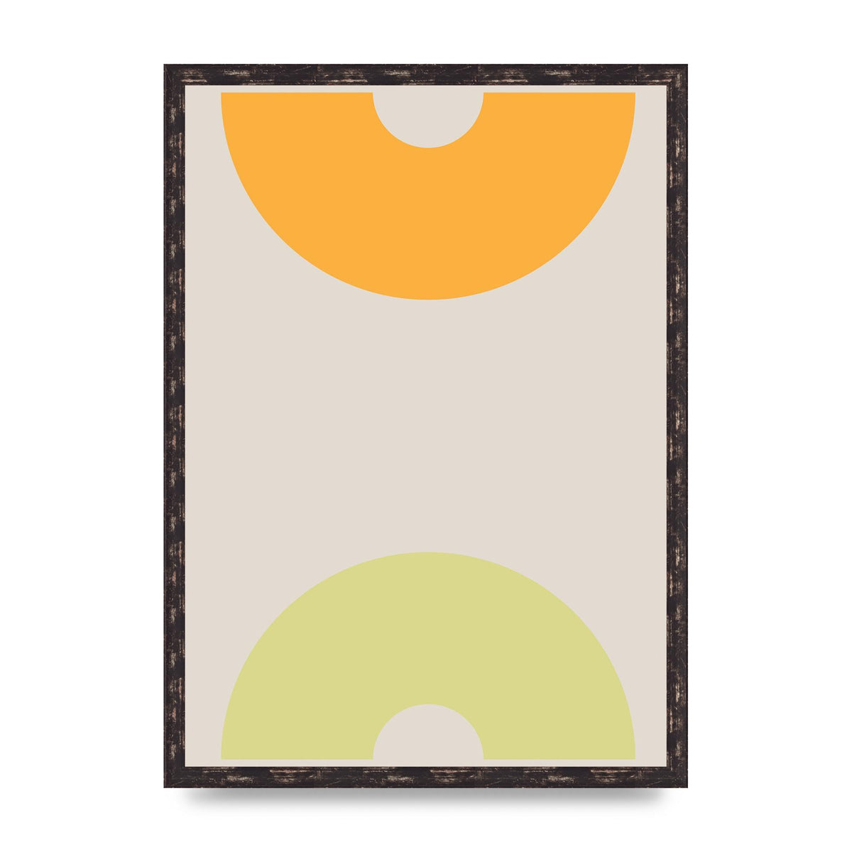 Graphic Arch Yellow Two Art For The Home - A2 framed