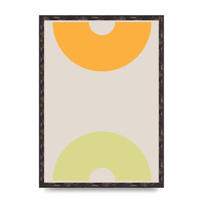 Graphic Arch Yellow Two Art For The Home - A2 framed