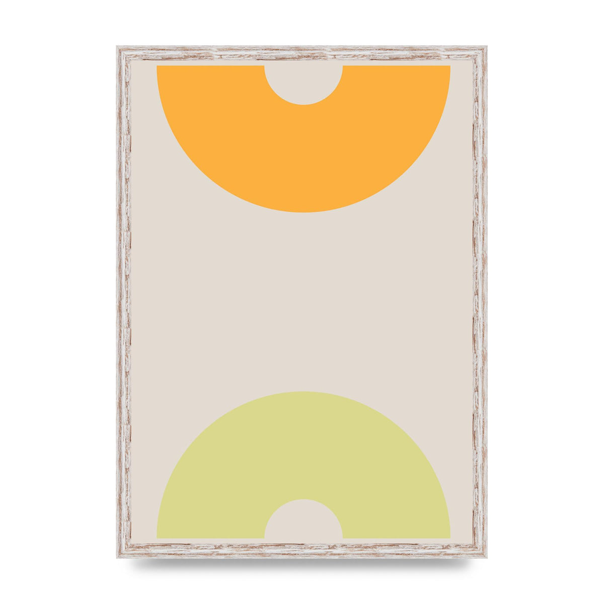 Graphic Arch Yellow Two Art For The Home - A2 framed