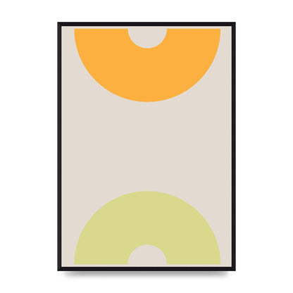 Graphic Arch Yellow Two Art For The Home - A2 framed