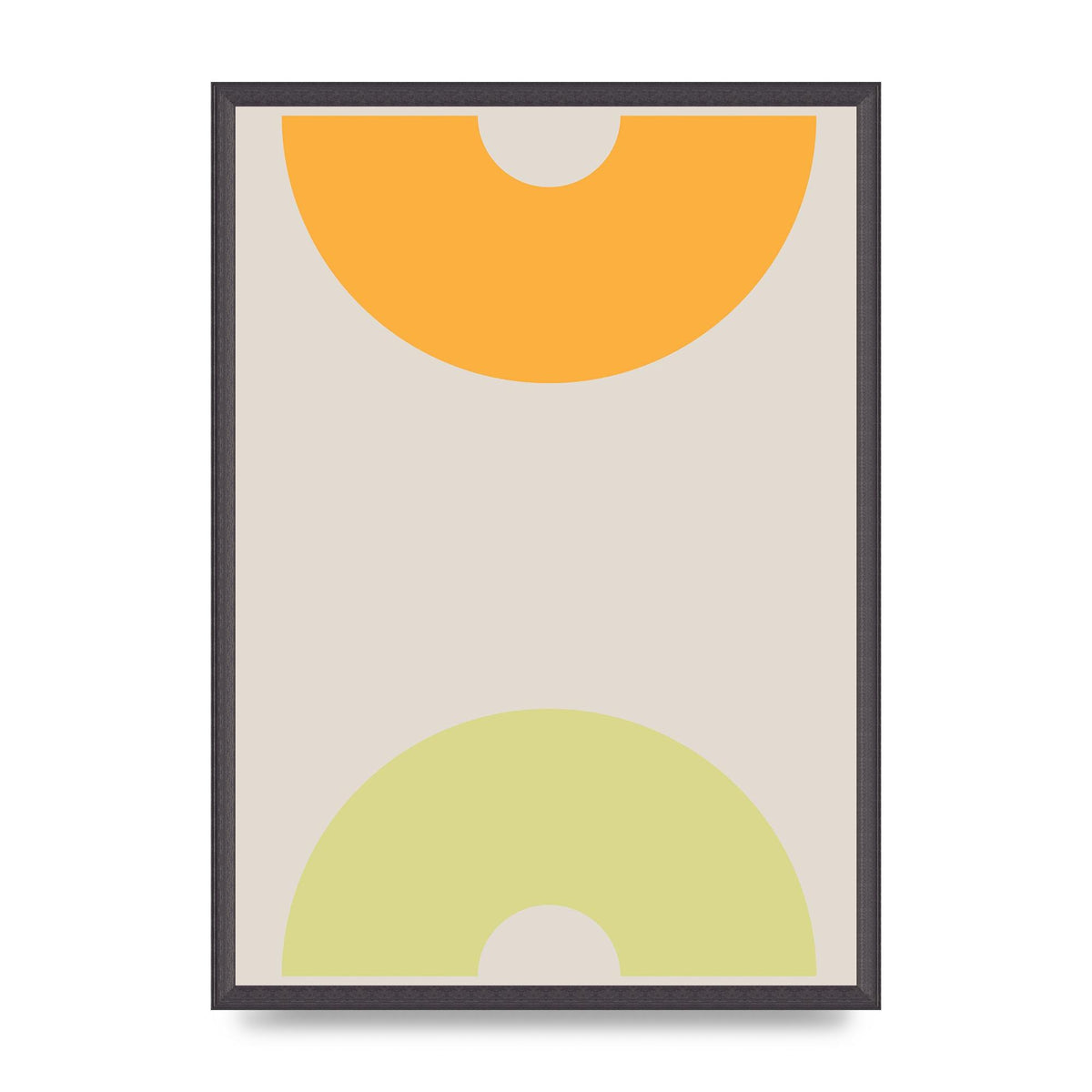 Graphic Arch Yellow Two Art For The Home - A2 framed