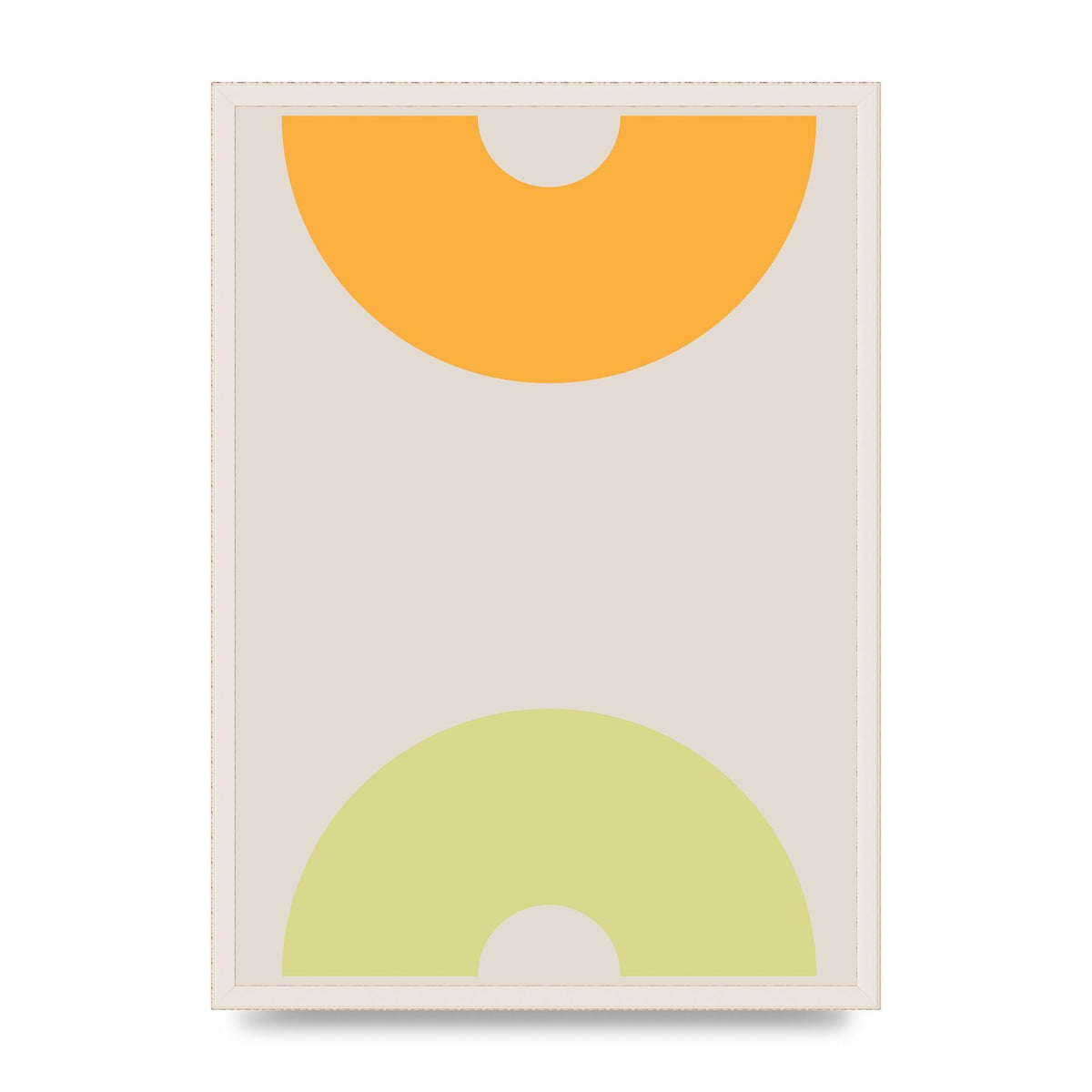 Graphic Arch Yellow Two Art For The Home - A2 framed