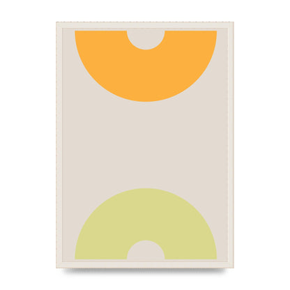 Graphic Arch Yellow Two Art For The Home - A2 framed