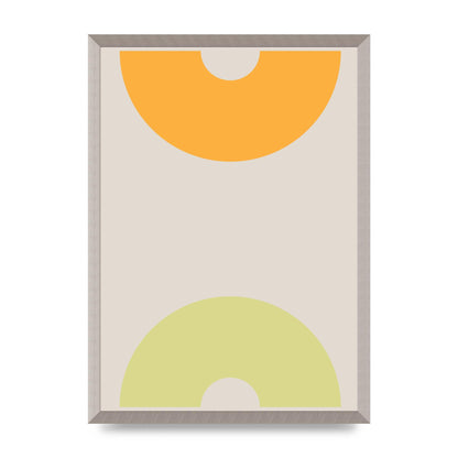 Graphic Arch Yellow Two Art For The Home - A2 framed