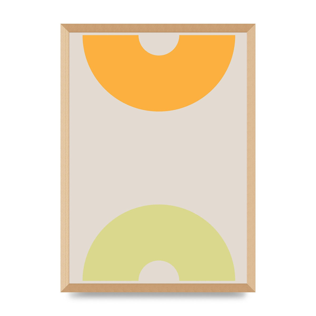 Graphic Arch Yellow Two Art For The Home - A2 framed