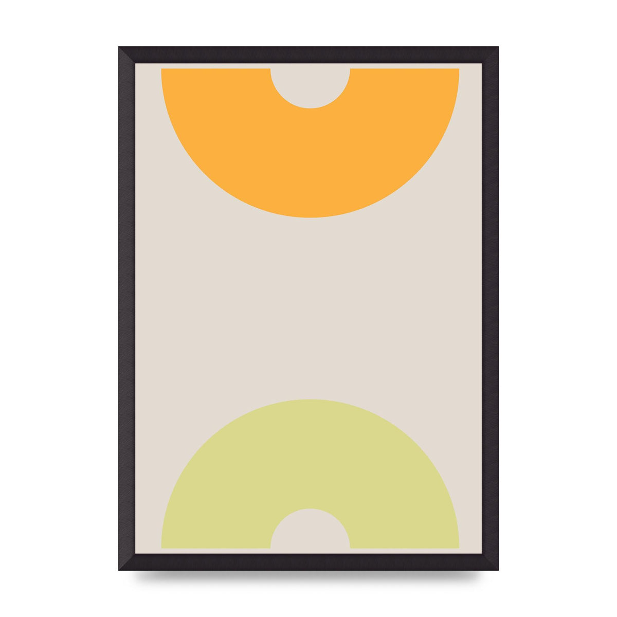 Graphic Arch Yellow Two Art For The Home - A2 framed