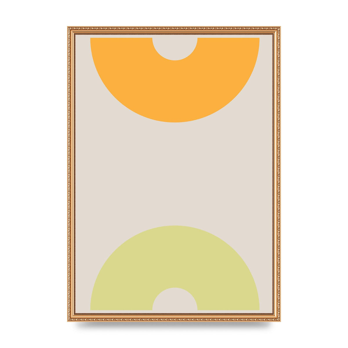 Graphic Arch Yellow Two Art For The Home - A2 framed