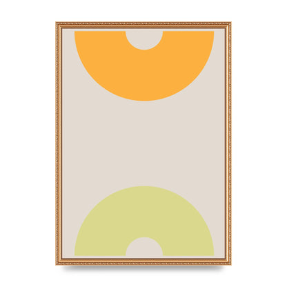 Graphic Arch Yellow Two Art For The Home - A2 framed