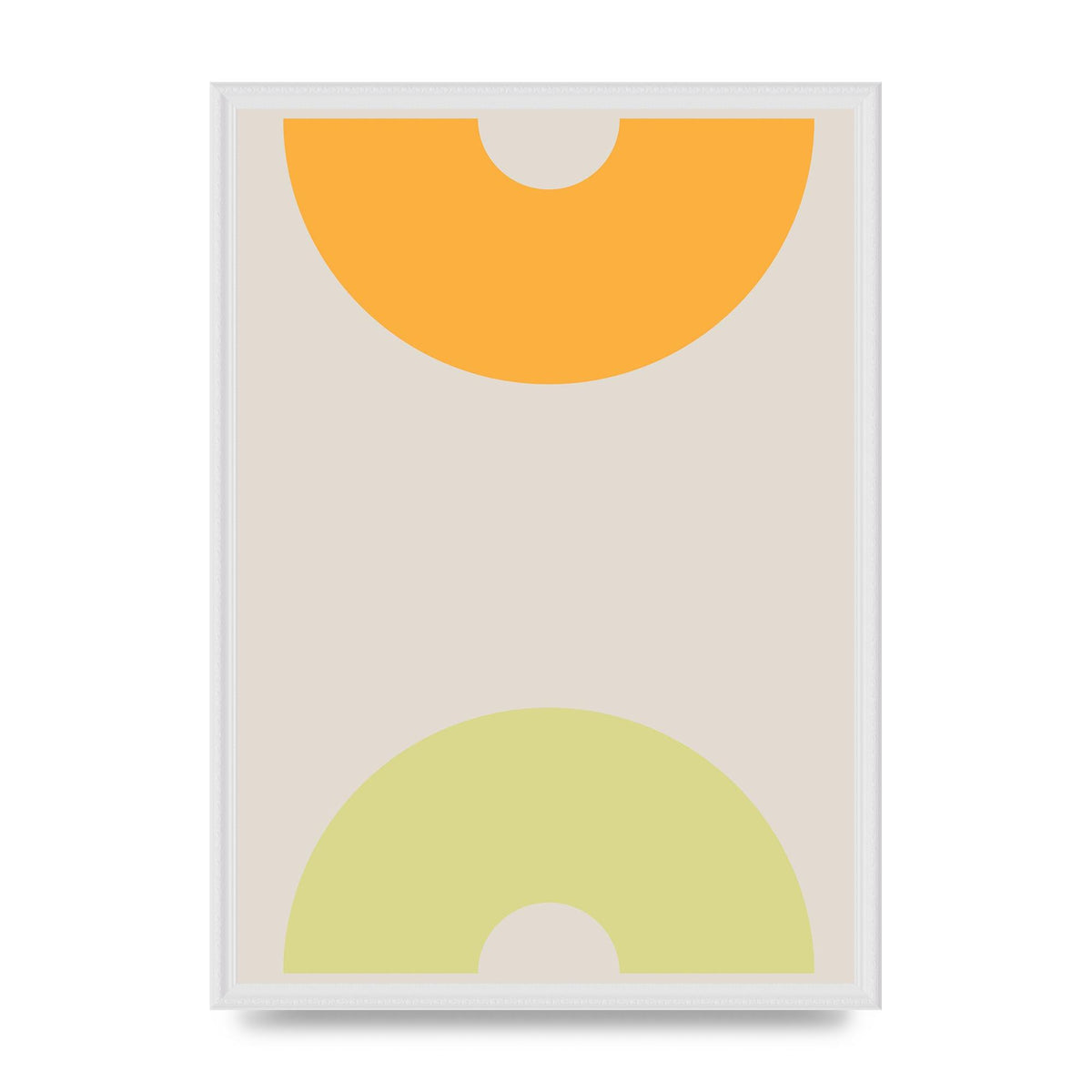 Graphic Arch Yellow Two Art For The Home - A2 framed