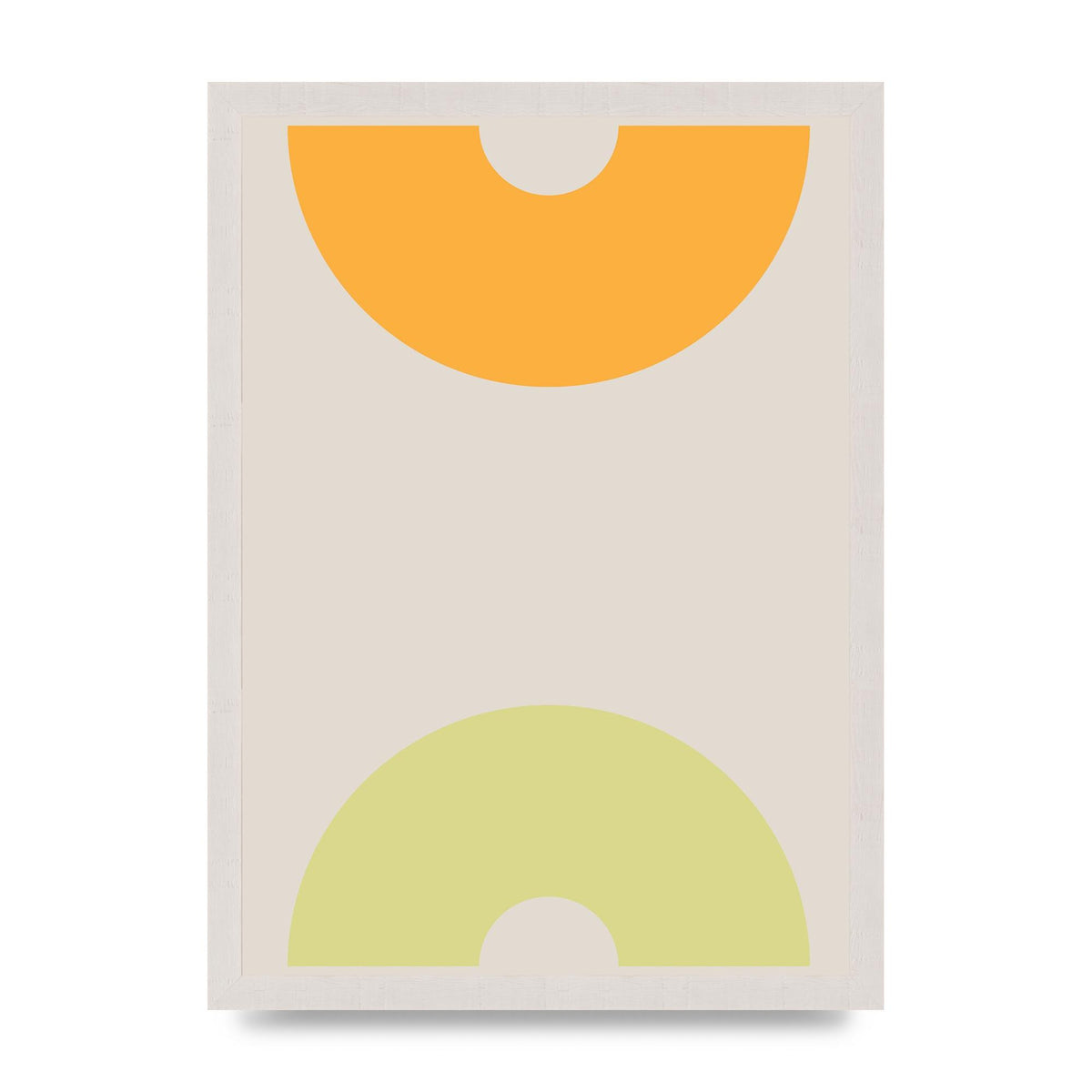 Graphic Arch Yellow Two Art For The Home - A3 framed