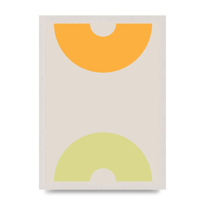 Graphic Arch Yellow Two Art For The Home - A3 framed