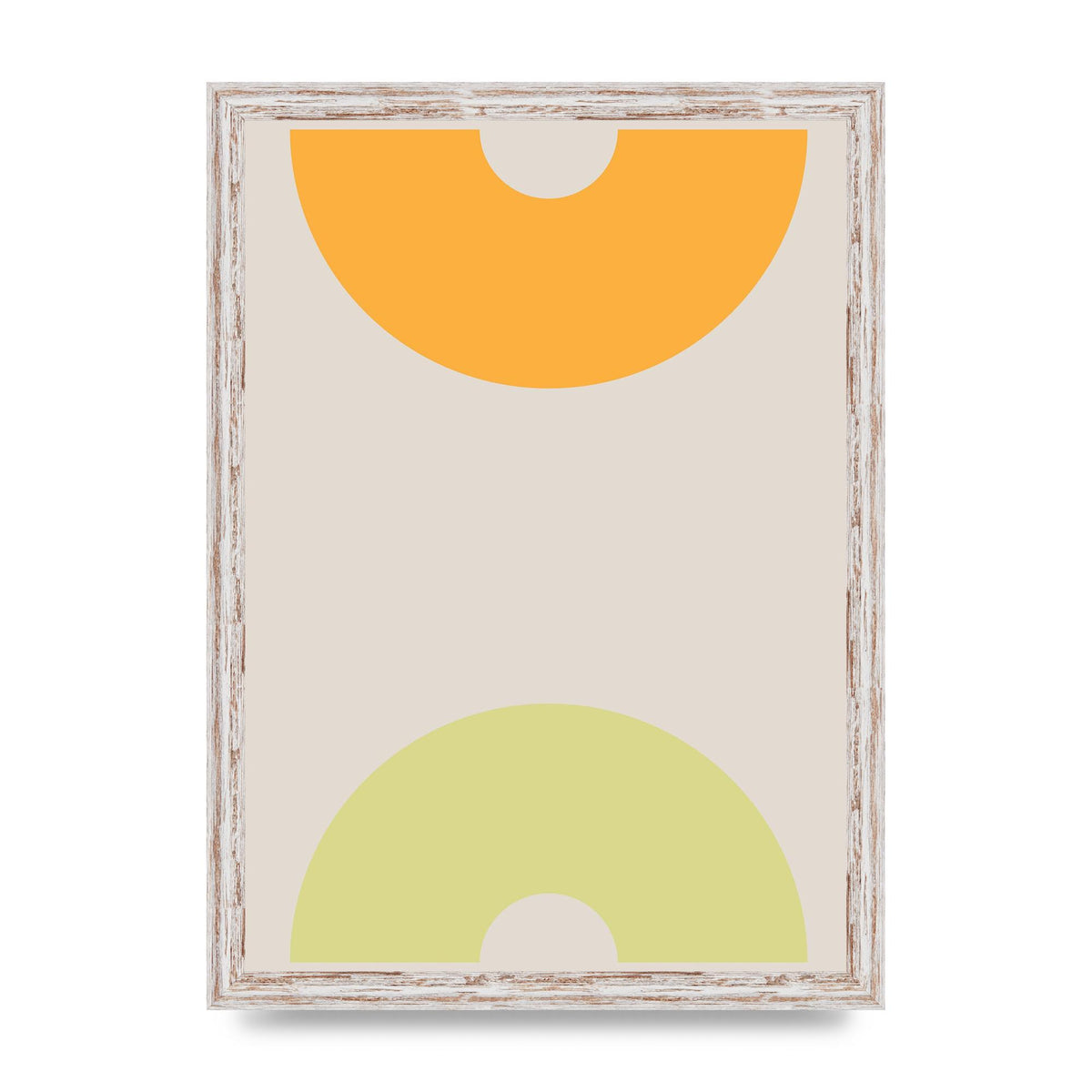 Graphic Arch Yellow Two Art For The Home - A3 framed