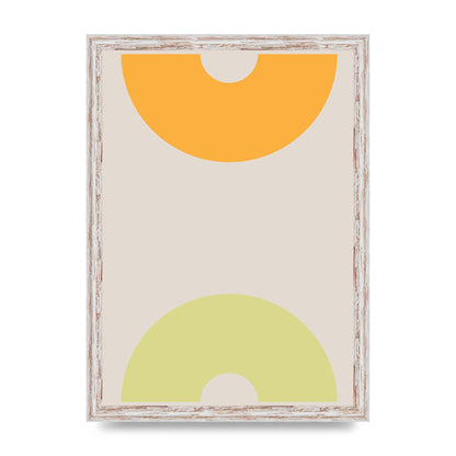 Graphic Arch Yellow Two Art For The Home - A3 framed