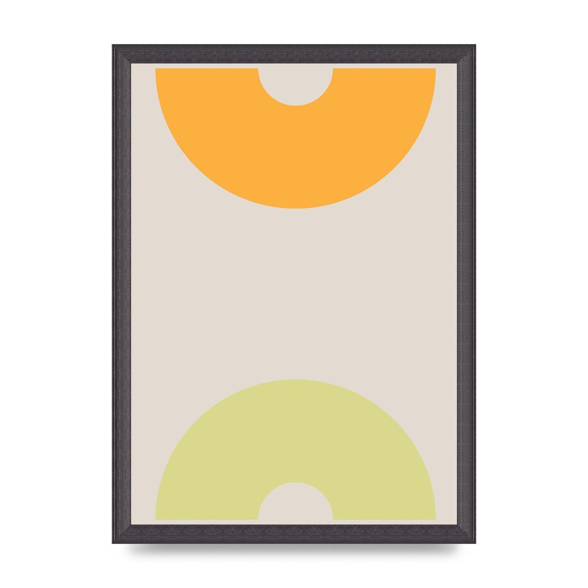Graphic Arch Yellow Two Art For The Home - A3 framed
