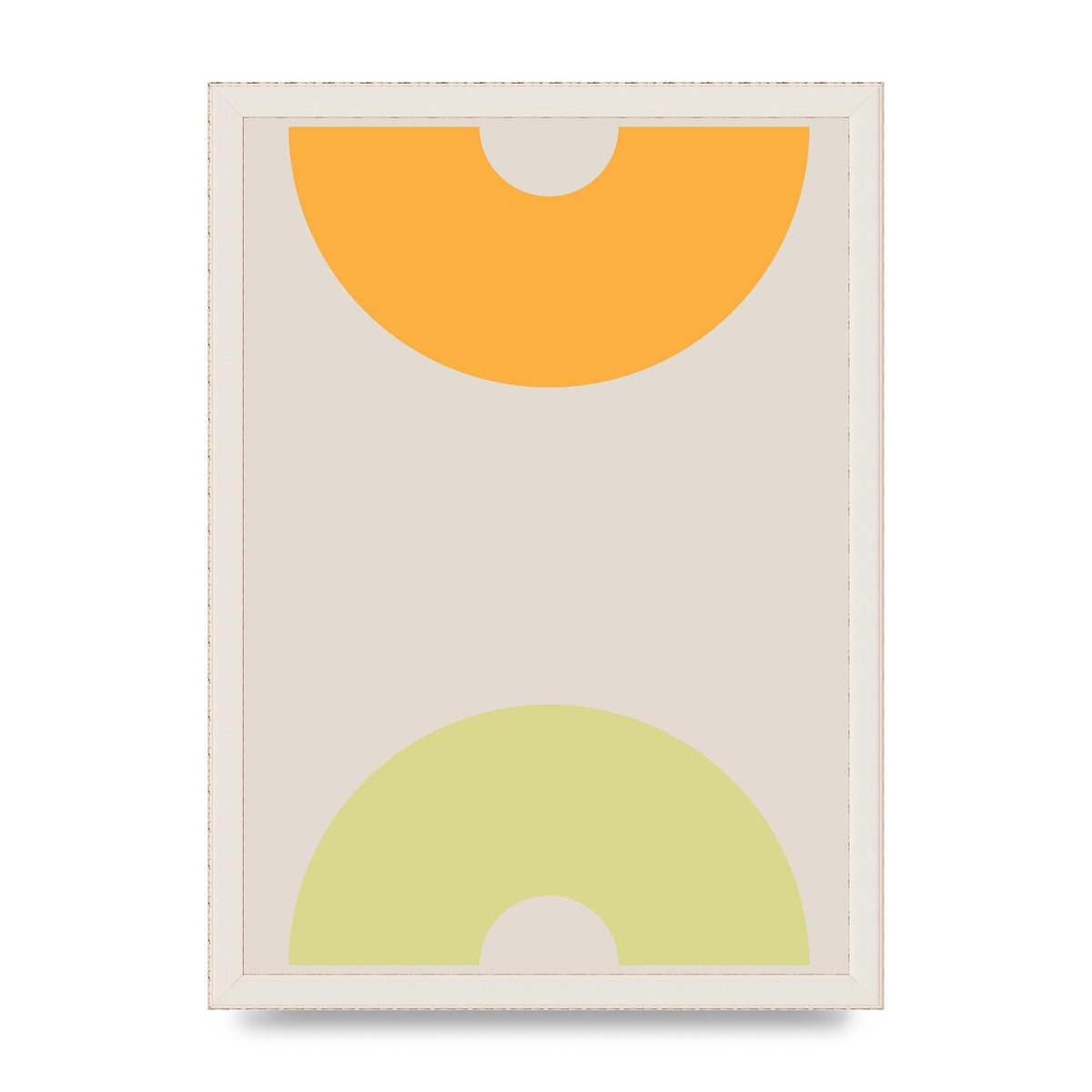 Graphic Arch Yellow Two Art For The Home - A3 framed