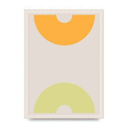 Graphic Arch Yellow Two Art For The Home - A3 framed