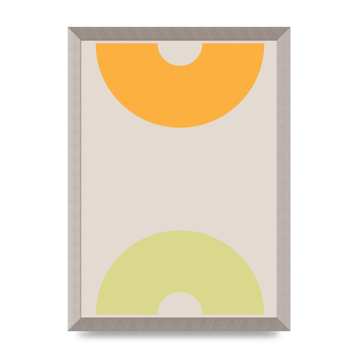 Graphic Arch Yellow Two Art For The Home - A3 framed