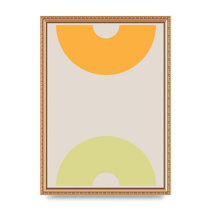 Graphic Arch Yellow Two Art For The Home - A3 framed