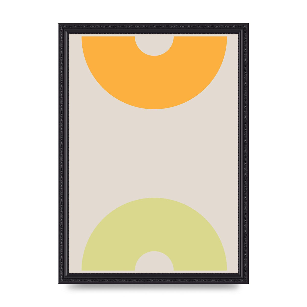 Graphic Arch Yellow Two Art For The Home - A3 framed