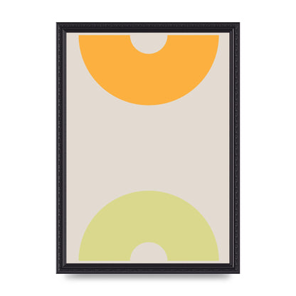 Graphic Arch Yellow Two Art For The Home - A3 framed