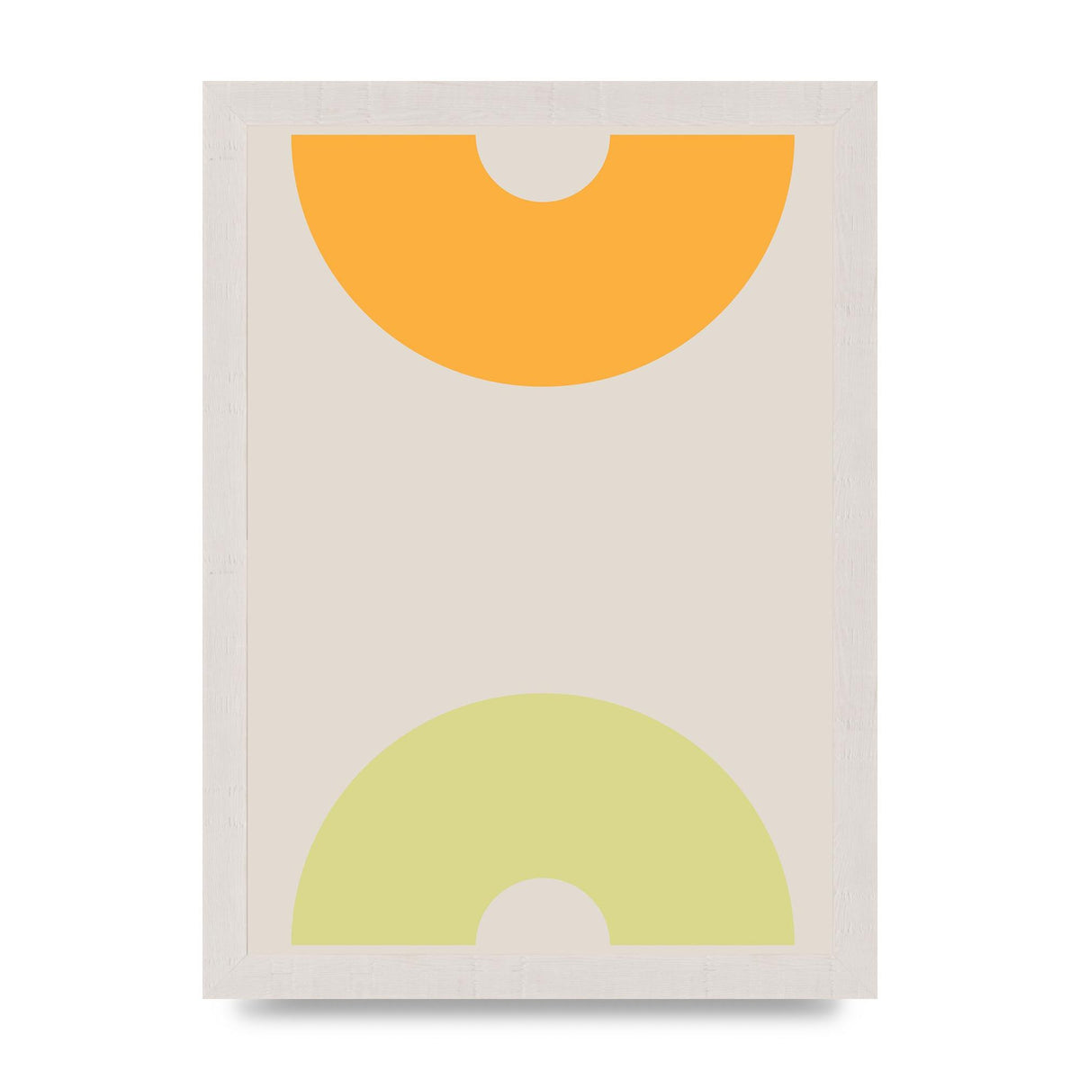 Graphic Arch Yellow Two Art For The Home - A4 framed