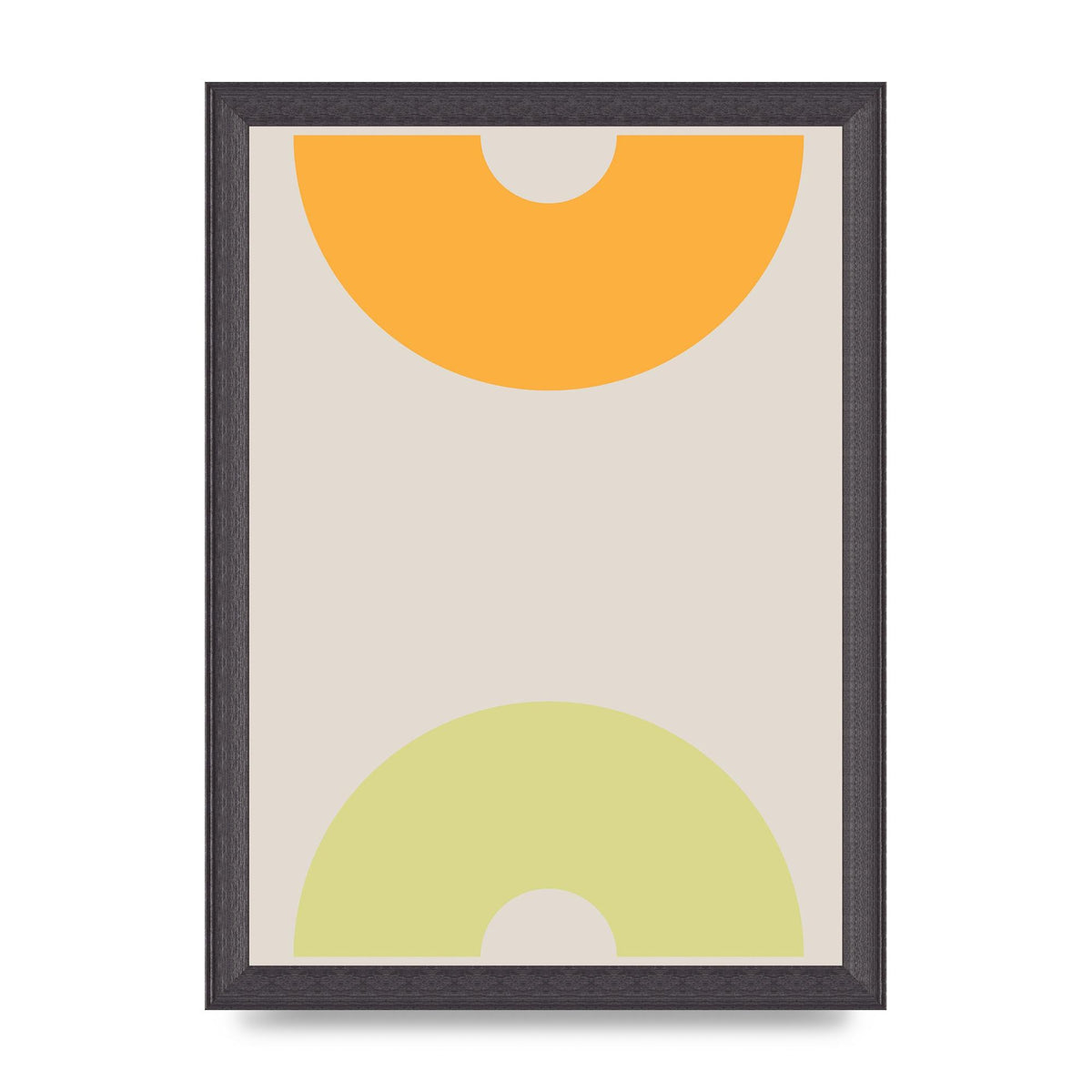 Graphic Arch Yellow Two Art For The Home - A4 framed