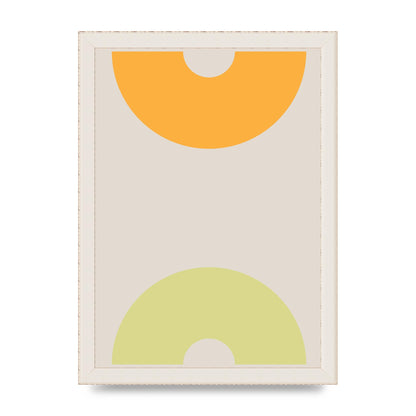 Graphic Arch Yellow Two Art For The Home - A4 framed