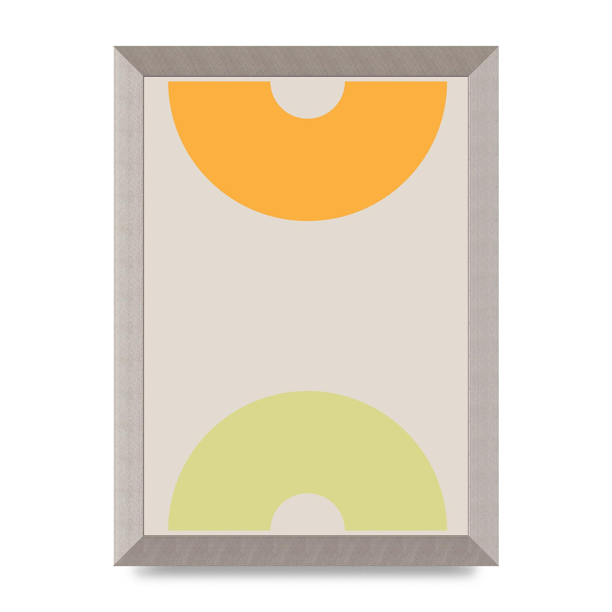 Graphic Arch Yellow Two Art For The Home - A4 framed