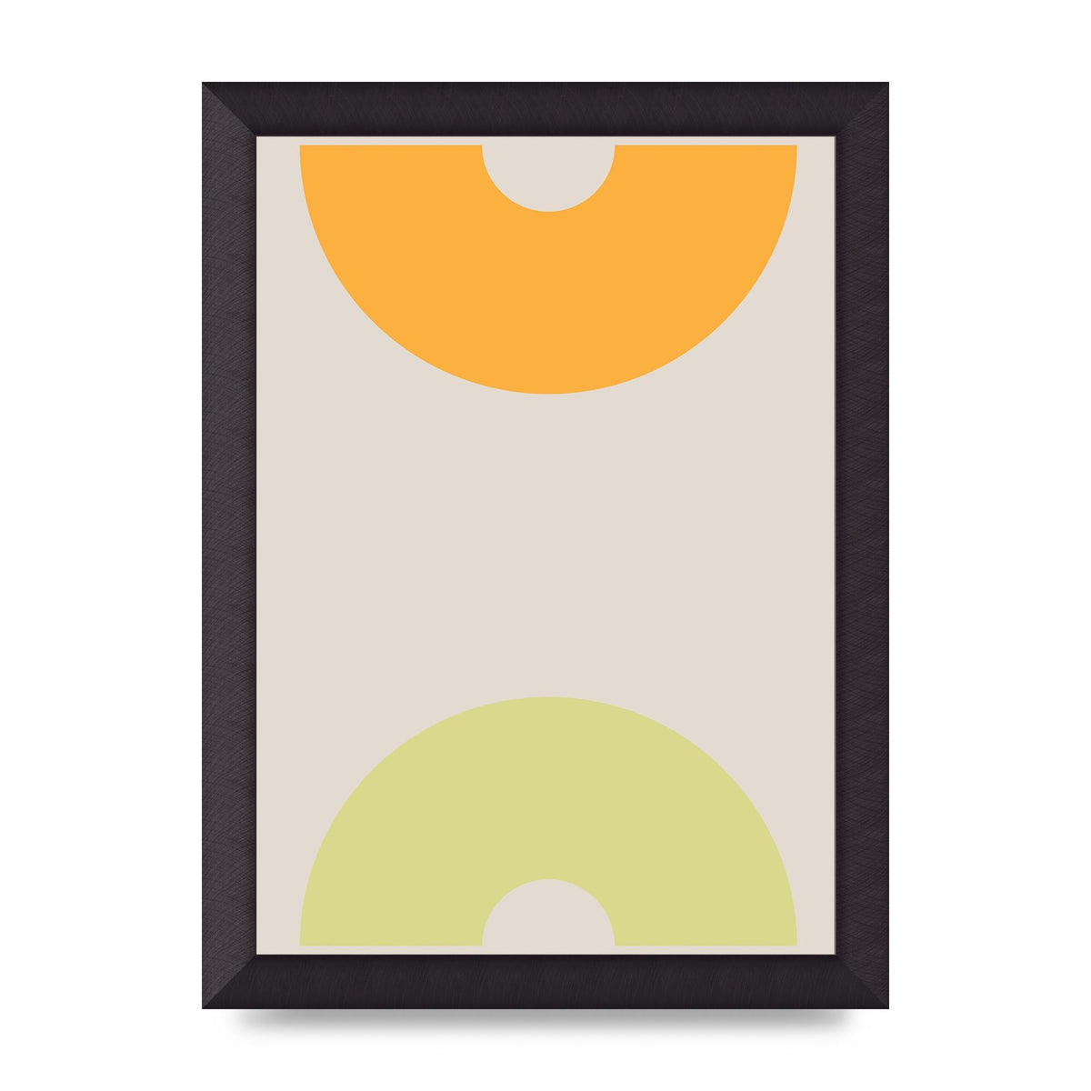 Graphic Arch Yellow Two Art For The Home - A4 framed