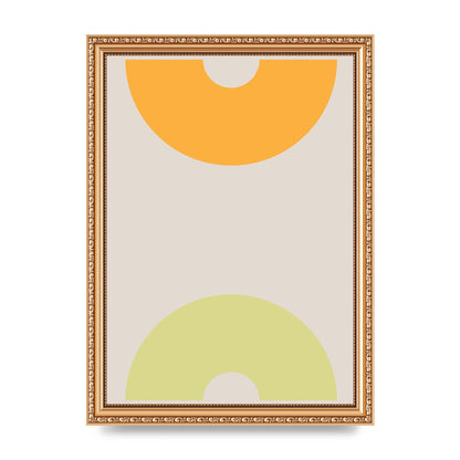 Graphic Arch Yellow Two Art For The Home - A4 framed