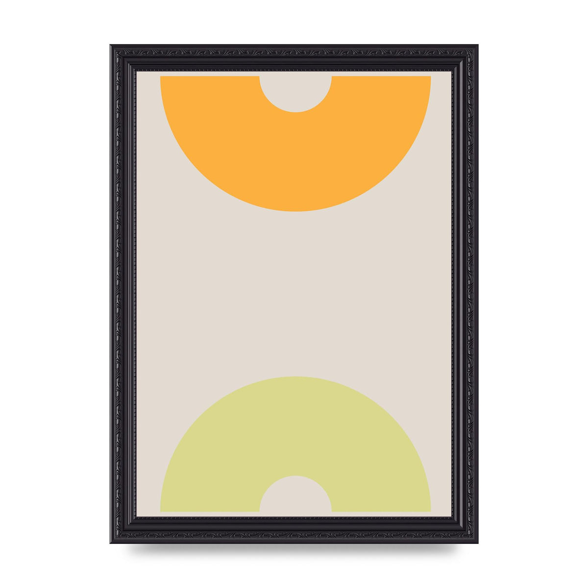 Graphic Arch Yellow Two Art For The Home - A4 framed