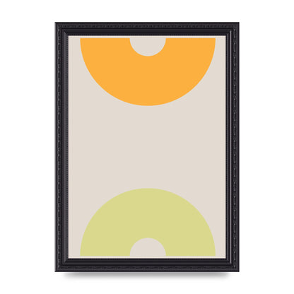 Graphic Arch Yellow Two Art For The Home - A4 framed