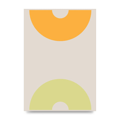 Graphic Arch Yellow Two Art For The Home - unframed print