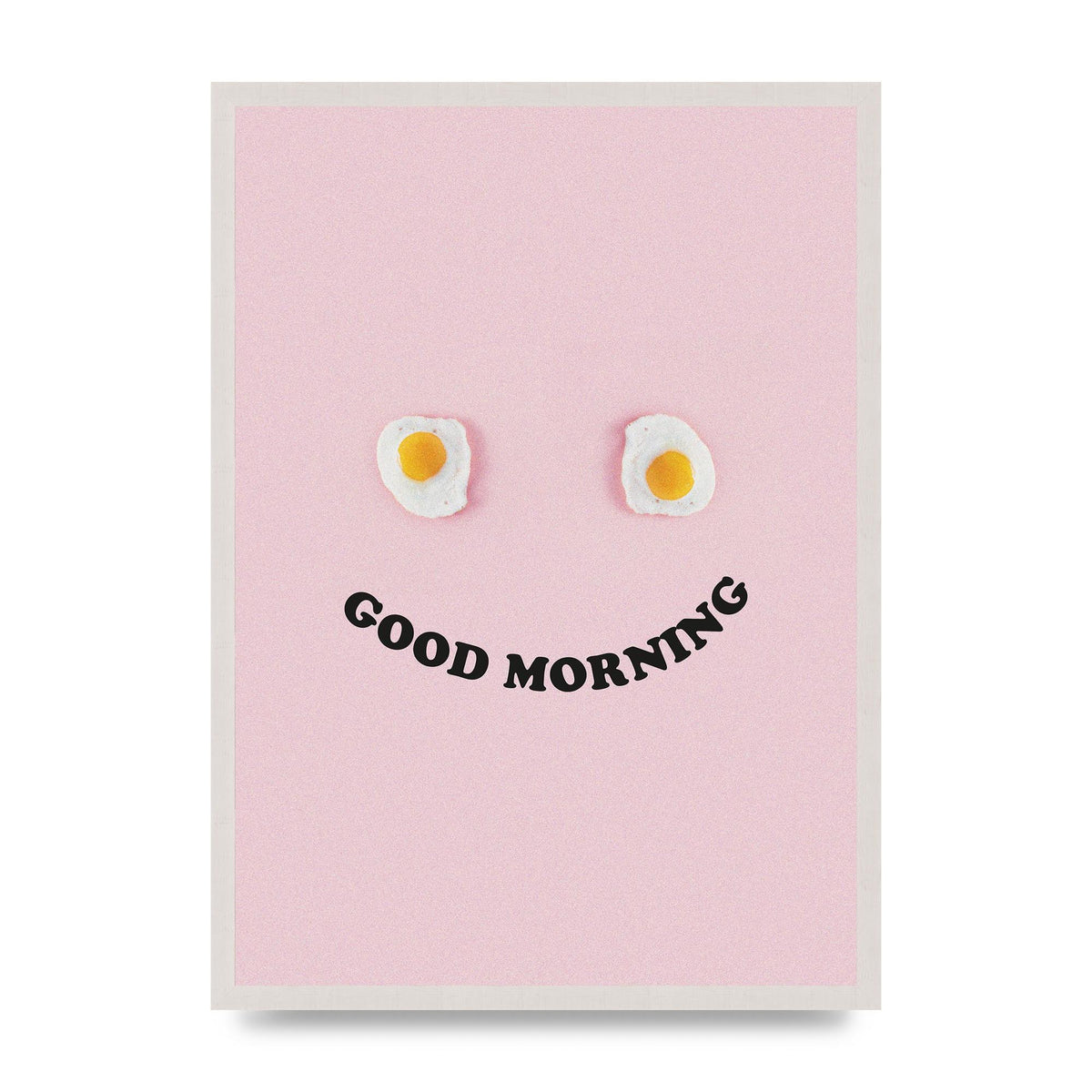Good Morning Egg Face" Wall Art - A2 framed