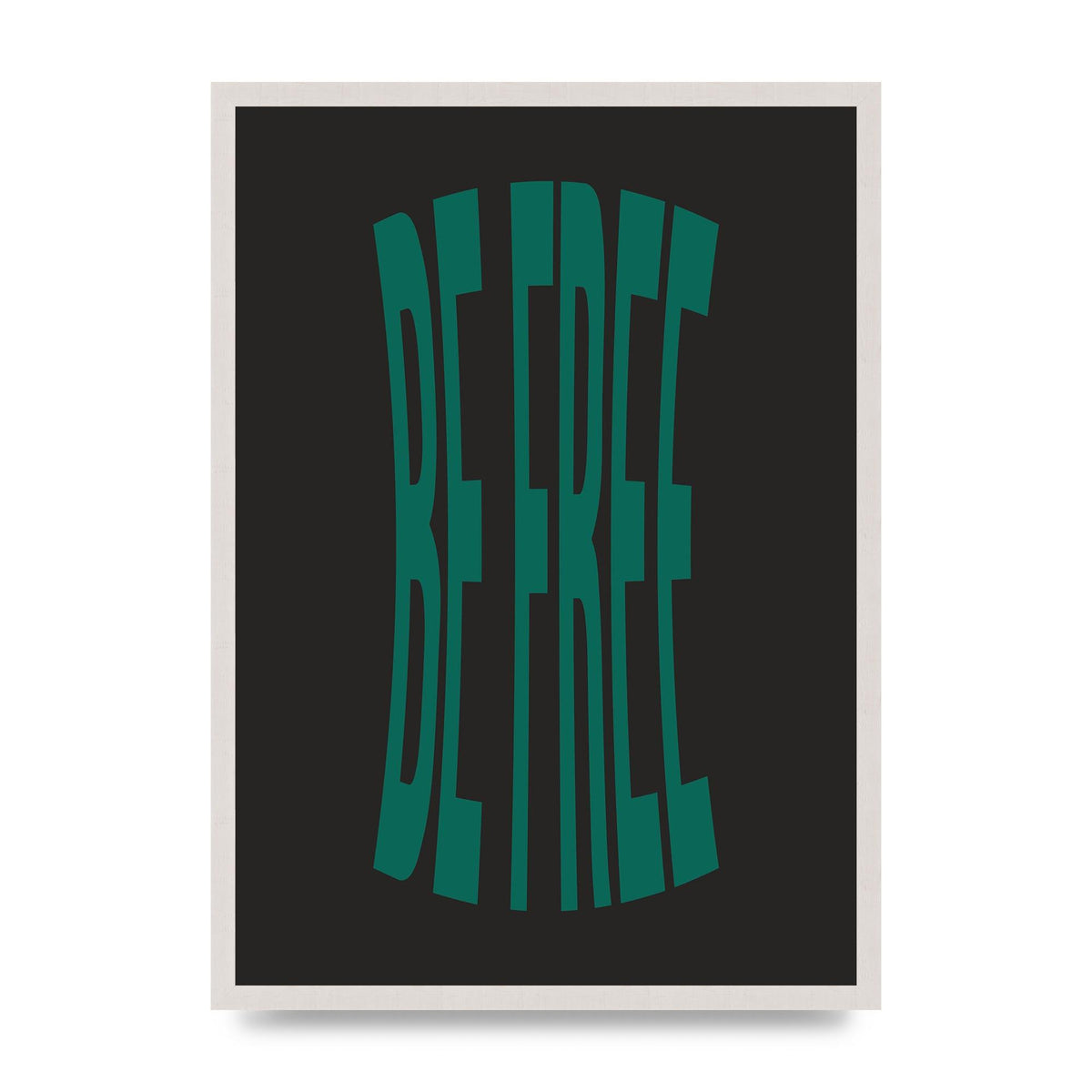 Be Free" Art For The Home - A2 framed