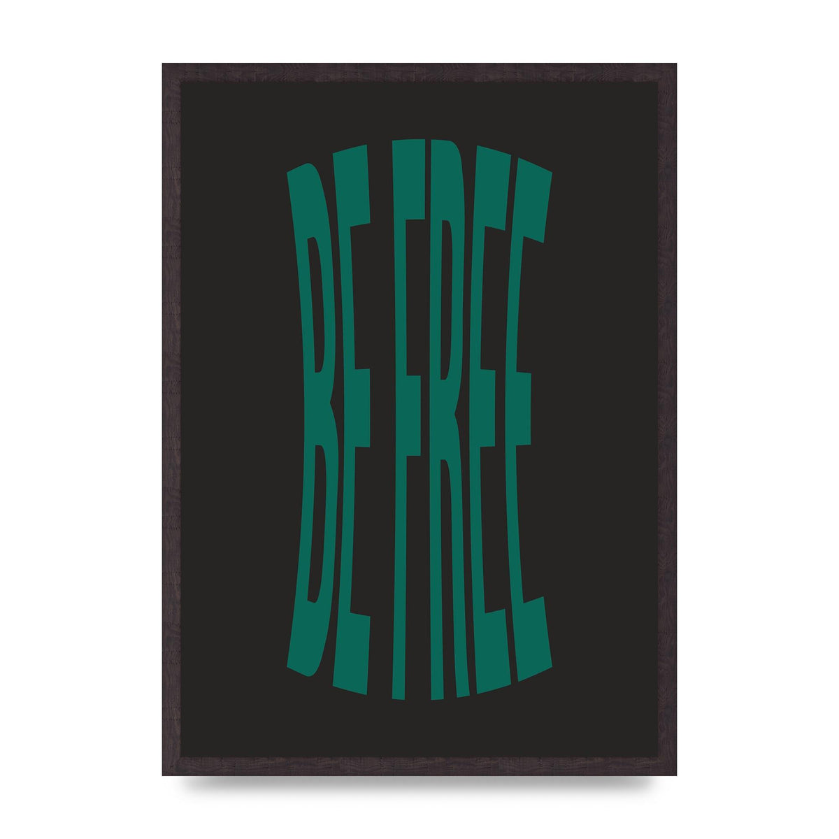 Be Free" Art For The Home - A2 framed