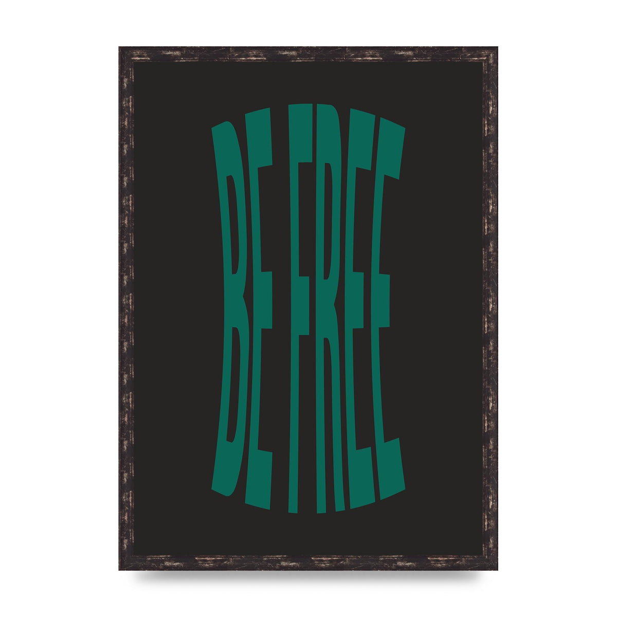 Be Free" Art For The Home - A2 framed