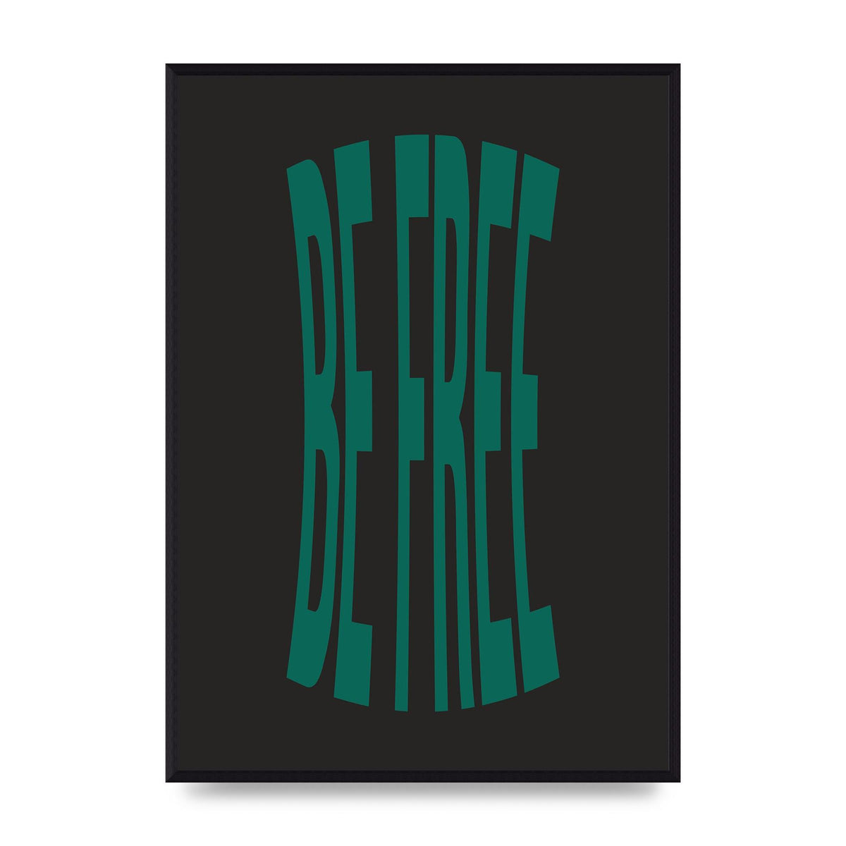 Be Free" Art For The Home - A2 framed
