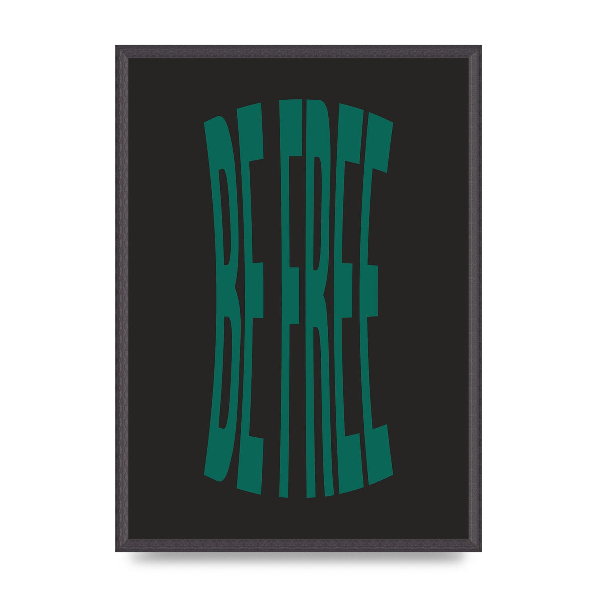 Be Free" Art For The Home - A2 framed