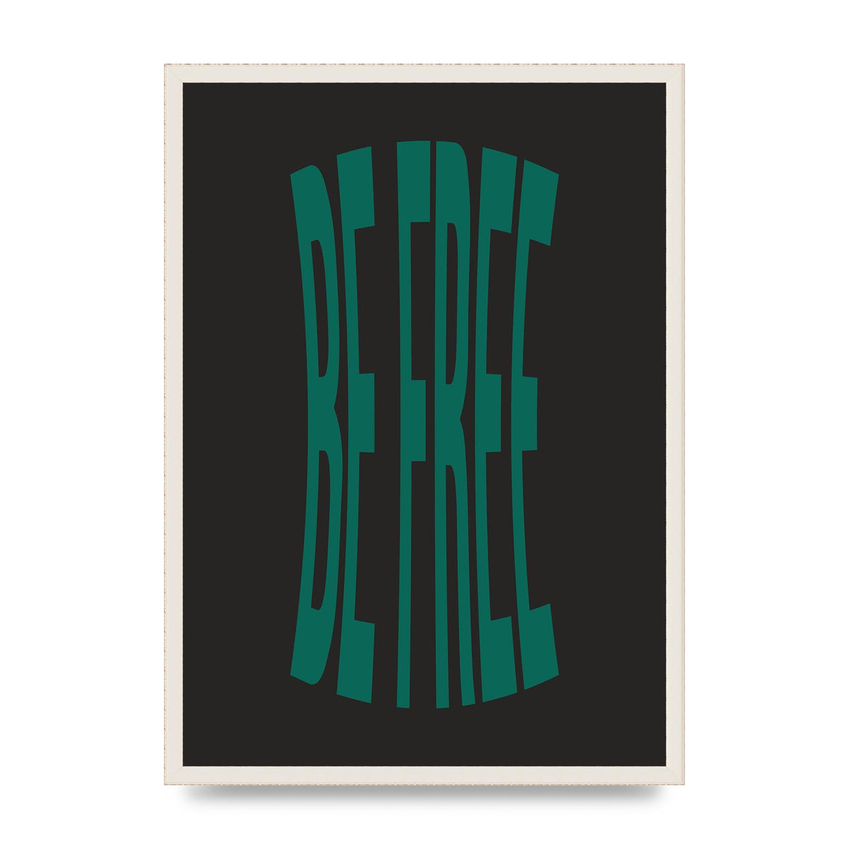 Be Free" Art For The Home - A2 framed