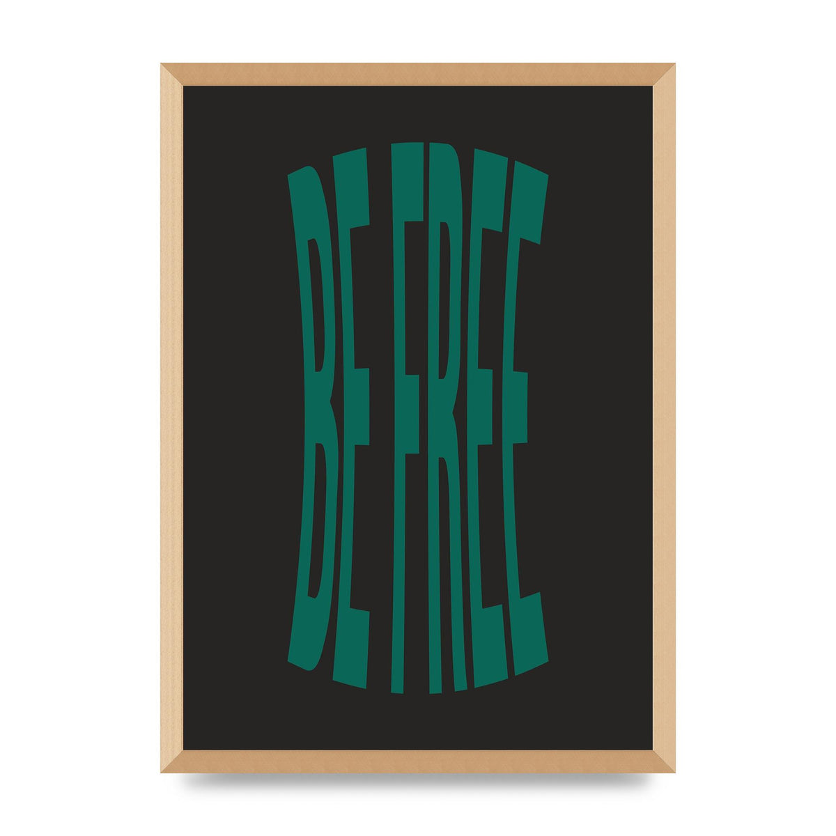 Be Free" Art For The Home - A2 framed