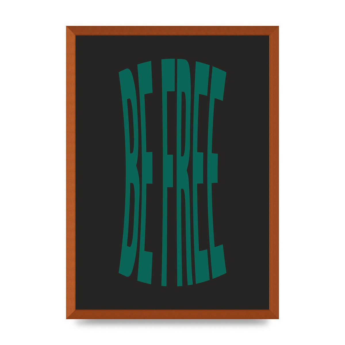 Be Free" Art For The Home - A2 framed