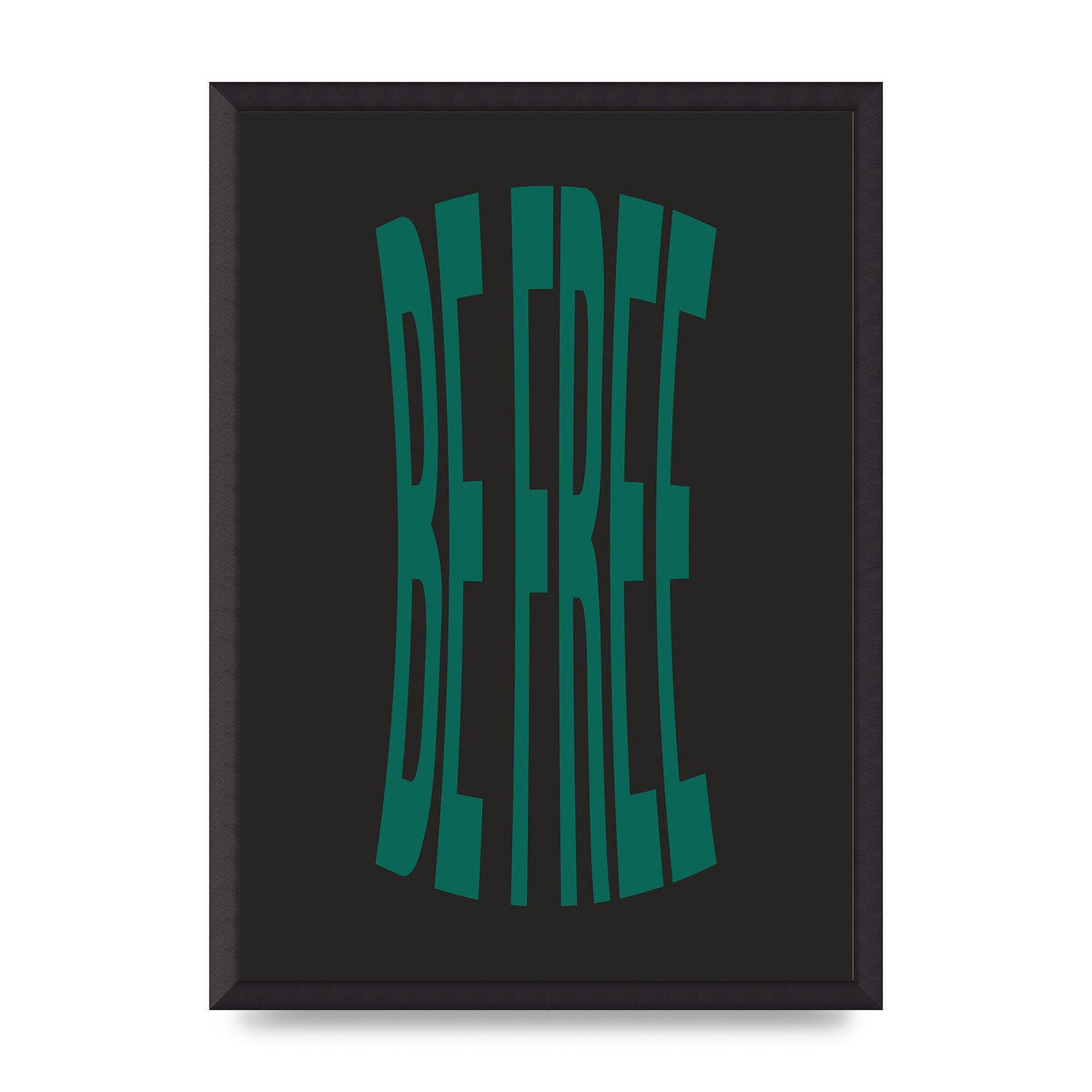 Be Free" Art For The Home - A2 framed