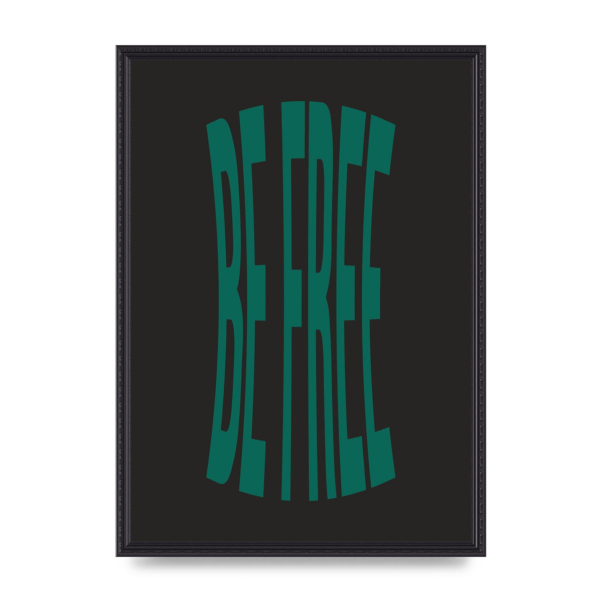 Be Free" Art For The Home - A2 framed
