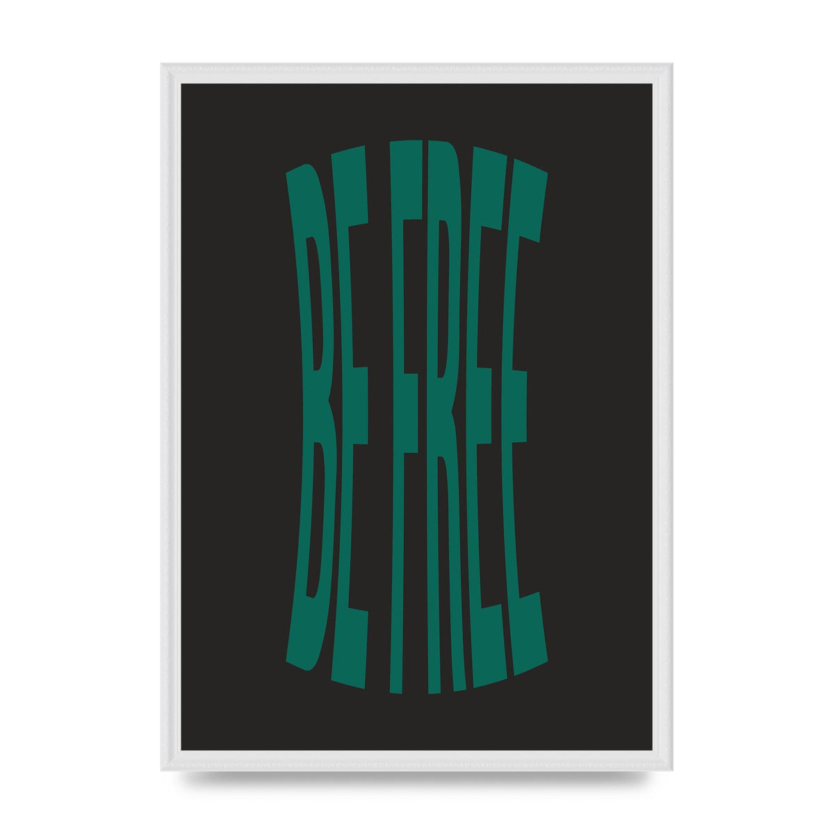 Be Free" Art For The Home - A2 framed